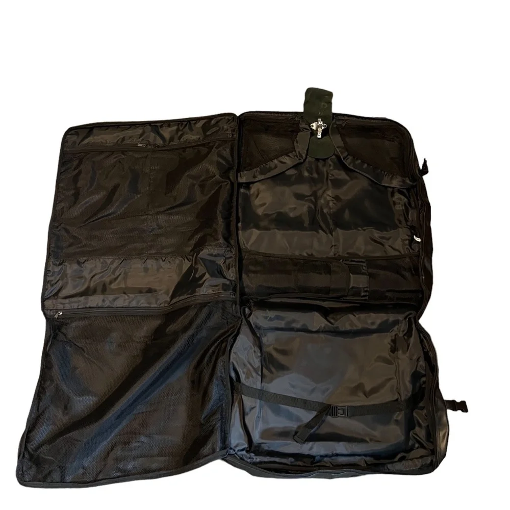 Claire Chase‎ Classic Garment Black Bag Saddle